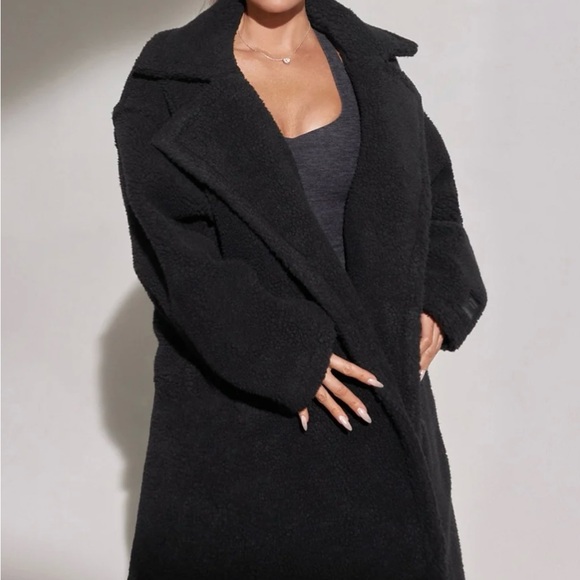 Fabletics Teddy Long Coat - Picture 1 of 1